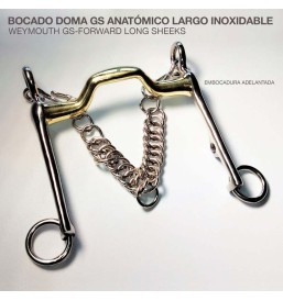 BOCADO DOMA GS ANATOMICO LARGO INOXIDABLE