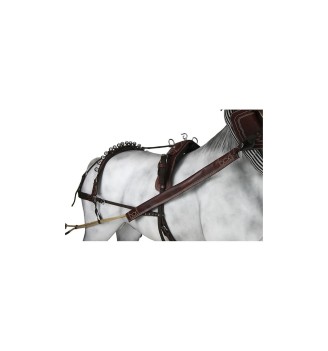 ENGANCHE SENCILLO CALESERO CUERO NYLON