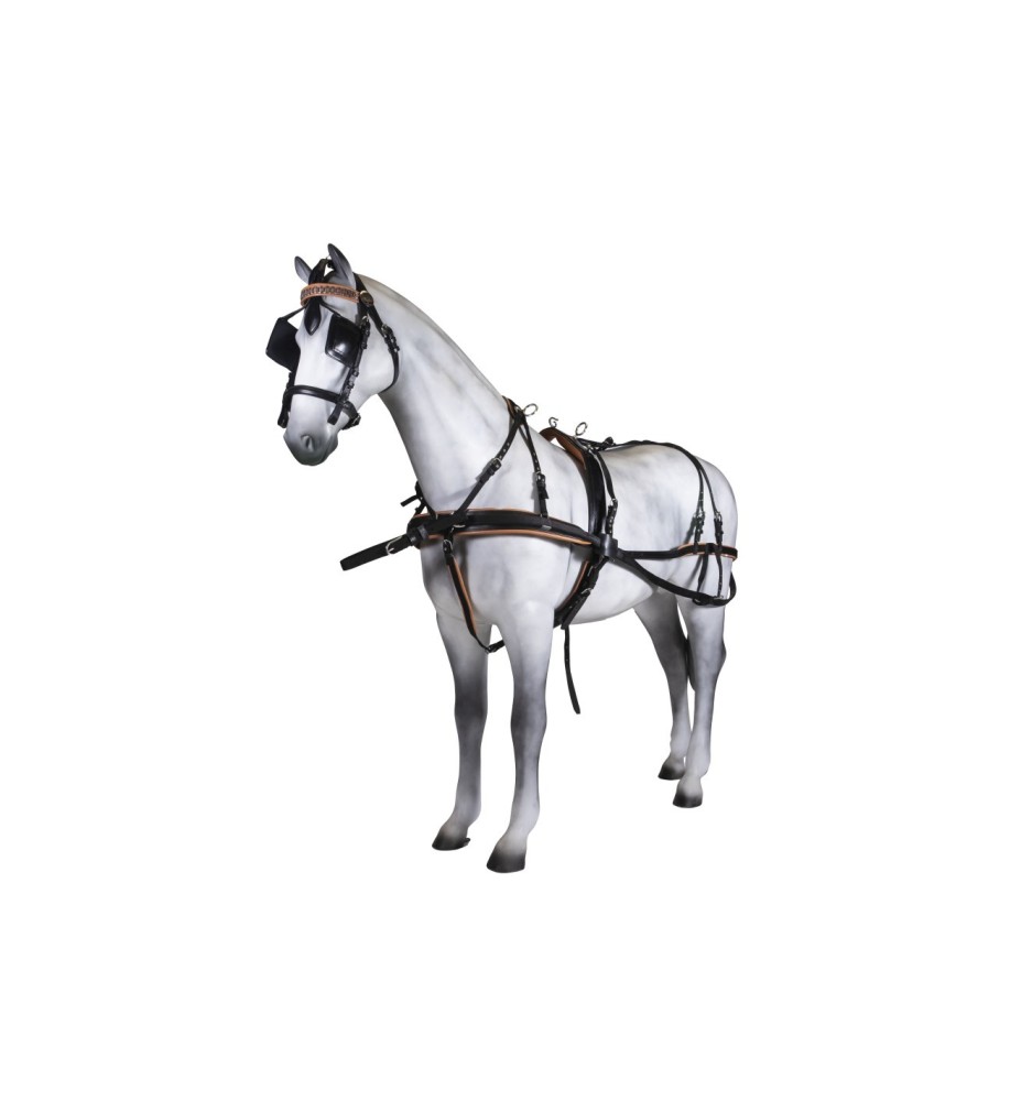 ENGANCHE DOBLE COLLERÓN INGLÉS CUERO NYLON ENGANCHE DOBLE COLLERÓN INGLÉS CUERO NYLON